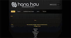 Desktop Screenshot of hanahoupaddlesports.com